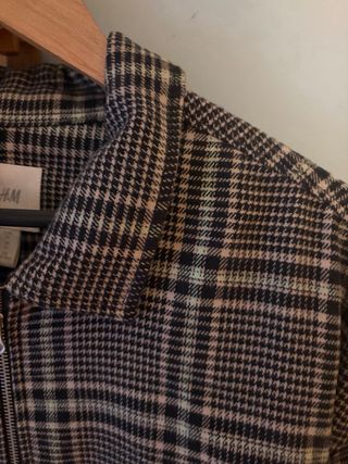 Camicia H&M a quadri con zip