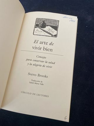 Libro: El arte de vivir bien
