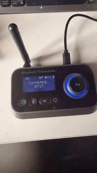 RECEPTOR Y TRANSMISOR DE AUDIO BLUETOUTCH 5.3