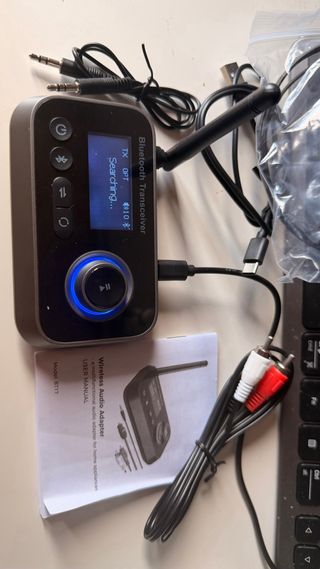 RECEPTOR Y TRANSMISOR DE AUDIO BLUETOUTCH 5.3