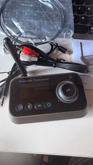 RECEPTOR Y TRANSMISOR DE AUDIO BLUETOUTCH 5.3