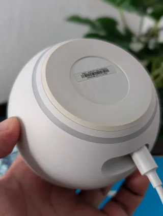 Echo Dot 4ta - Reloj - Altavoz Alexa - Blanco