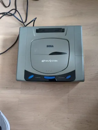 Sega Saturn Japonesa Gris