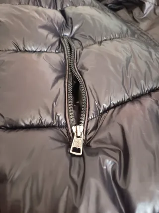 Chaqueta acolchada negra talla M