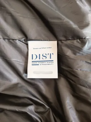 Chaqueta acolchada negra talla M