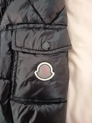 Chaqueta acolchada negra talla M