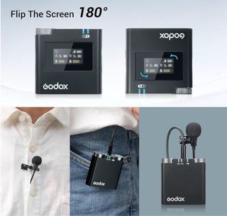 Godox Virso M2 Sistema Micrófono Inalámbrico
