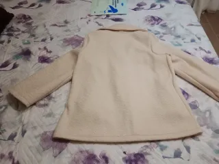 Chaqueta Beige Talla Única Mujer