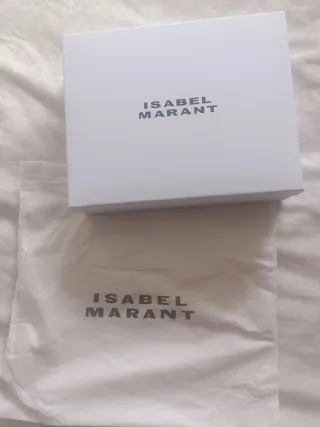 Bolso Isabel Marant Marrón con Tachuelas Doradas