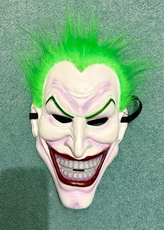 Careta Disfraz Joker Verde
