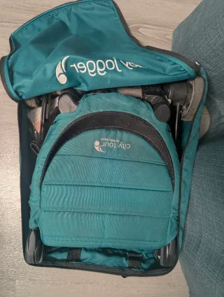 Coche  bebe plegable  Baby Jogger City Tour Verde