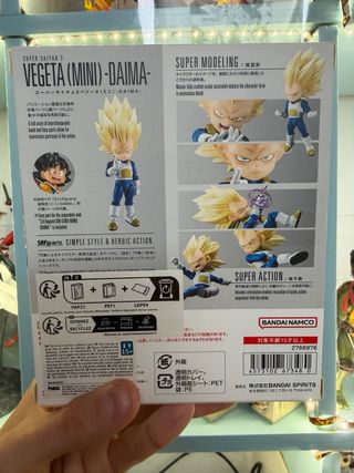 Vegeta Ssj3 Mini Dragon Ball Daima Action Figure