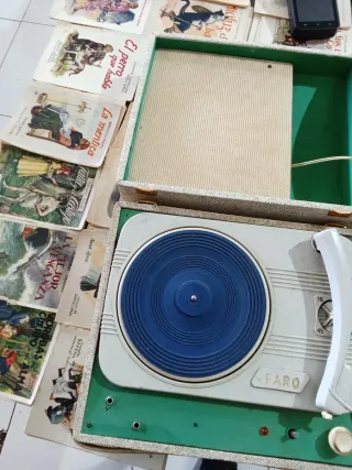 Tocadiscos Faro Vintage