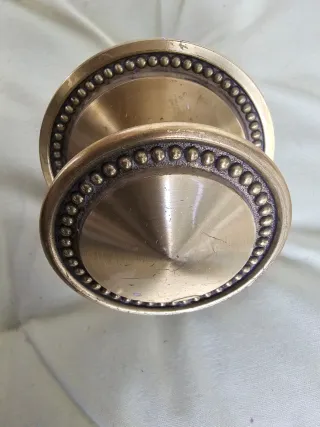 Manija pomo puerta latón