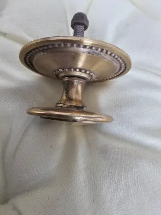 Manija pomo puerta latón