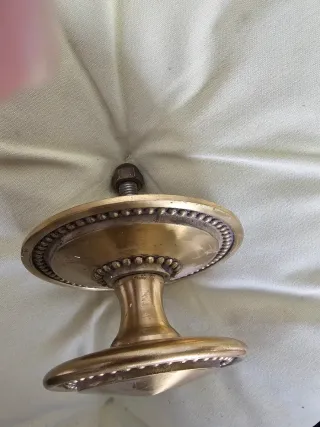 Manija pomo puerta latón