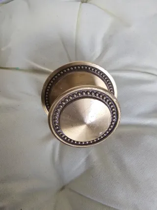 Manija pomo puerta latón