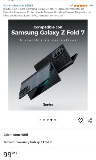 Samsung Galaxy Z Fold 7 512GB Azul