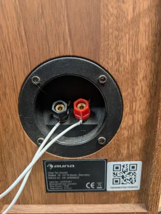 Altavoces Auna 70W RMS + 2 cables