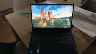 Lenovo Portatile Blu Nuovo