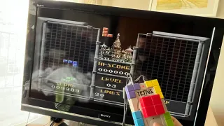 Consola Tetris Retro de Colección