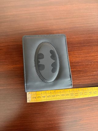 Cartera Batman negra original DC. Nueva, en caja