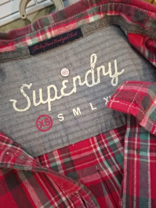 Camisa cuadros Superdry mujer