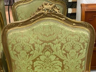 Pareja Sillones Butacas Doradas