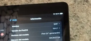 iPad 9ª Gen 256GB (2023) + Funda + cargador