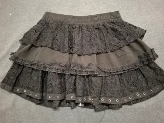 Mini falda gotica
