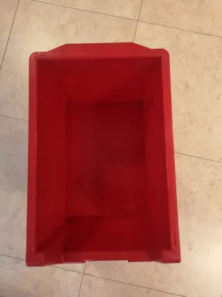 Cassetti Organizzatori Impilabili Rossi