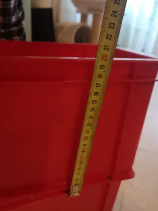 Cassetti Organizzatori Impilabili Rossi