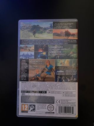 Zelda Breath of the Wild Nintendo Switch