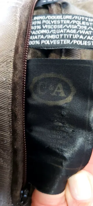 Casaco de camurça homem