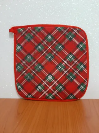 Presina a quadri rossa e verde