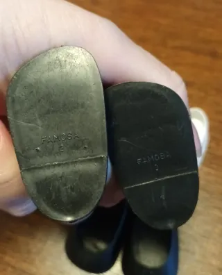 Zapatos Lesli Blancos y Negros