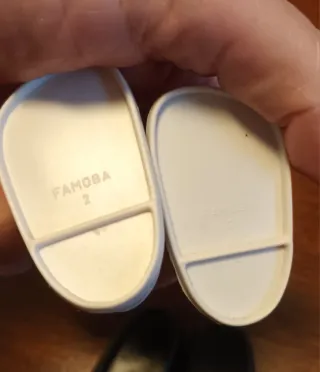 Zapatos Lesli Blancos y Negros