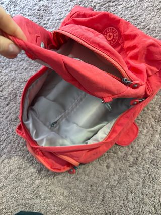 Mochila Kipling Ruedas Roja