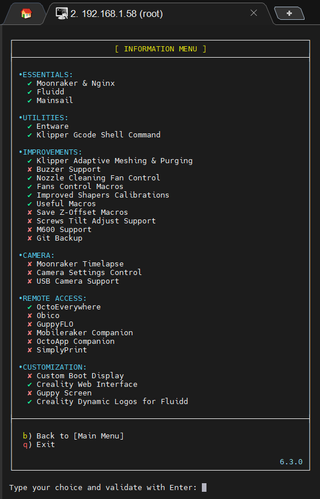 Creality K1C con extras. Klipper instalado