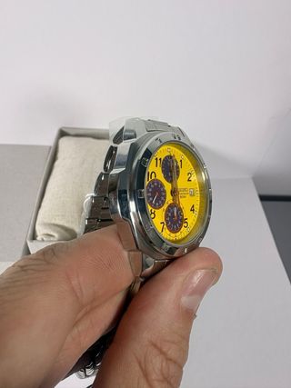 Reloj Seiko SND409P Cronógrafo Amarillo
