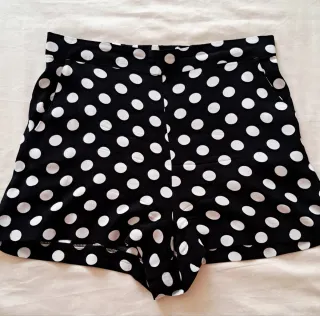Shorts lunares Mango Talla M