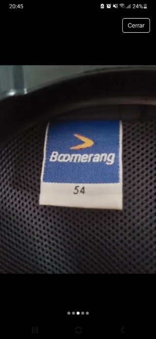 Chubasquero Boomerang Negro