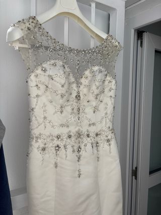 Vestido de Novia con pedrería