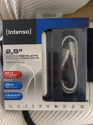 Custodia per disco rigido esterno da 2,5 pollici Intenso