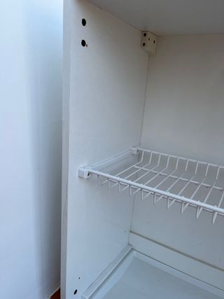 Carcasa armario empotrar con secaplatos