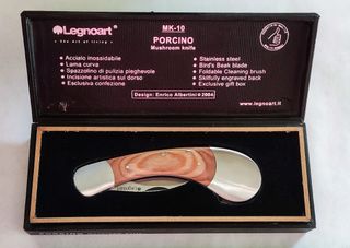 Coltello Funghi Legnoart Porcino NUOVO con Scatola