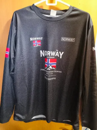 Camiseta manga larga NORWAY Talla XL Hombre