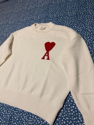 Jersey AMI Paris Corazón Rojo Talla XL