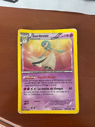 Carta Pokémon Gardevoir Shiny Secret Rare 109/108