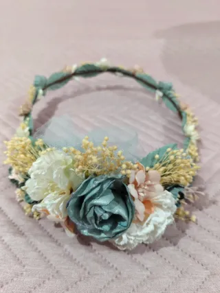 Tocado Flores Comunión